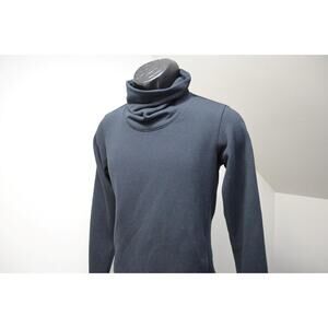 Nike Turtleneck Hoodie Dri Fit Performance Athletic Black Womens Sz XS XSMALL